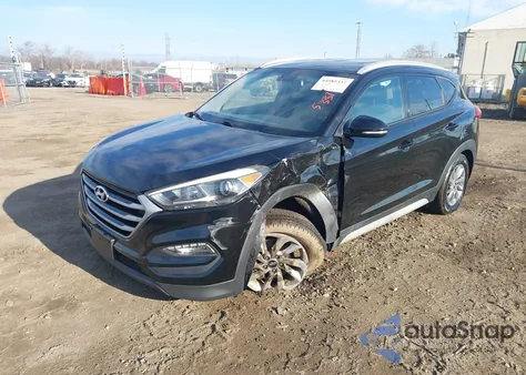 2017 Hyundai Tucson Se Plus from USA, damaged, VIN KM8J3CA48HU407756